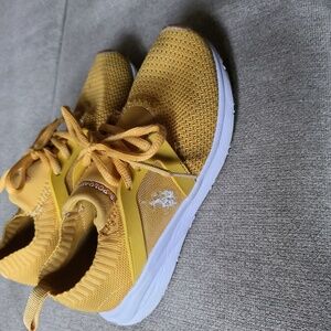 U.S. Polo Assn. Yellow Athletic Shoes Size 6.5M